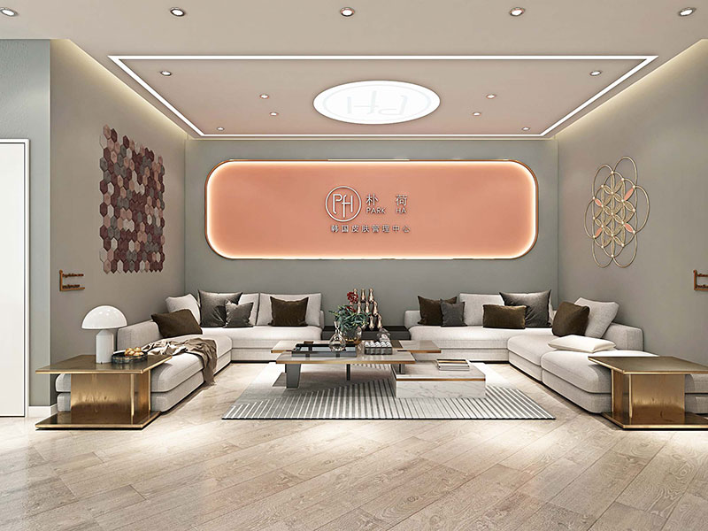 杭州大型連鎖美容院裝修設計案例